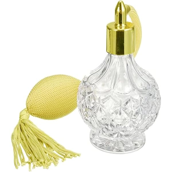 Amazon.com: yueton 100ml Vintage Crystal Style Refillable Perfume